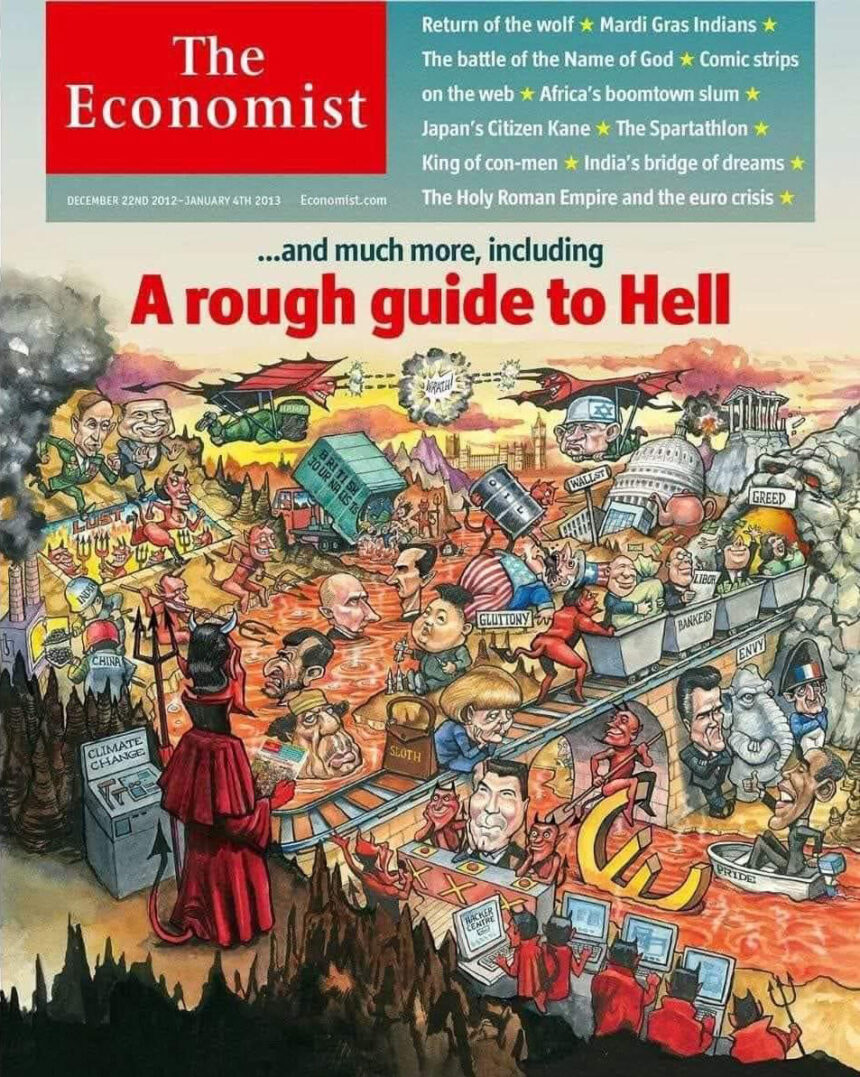 predictele grave si simbolurile criptice in editia 2026 lumea inainte a the economist